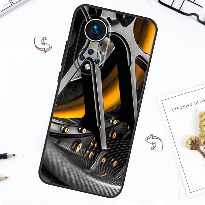 Чехол-подставка для колеса спортивного автомобиля для Honor Magic 7 Lite 5 6 Pro Honor 200 50 70 90 Lite X8b X9a X8a X8 X9 X9c X9b