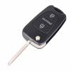 3 Buttons Flip Floding Car Replacement Remote Key Shell Fob Case for Kia Picanto