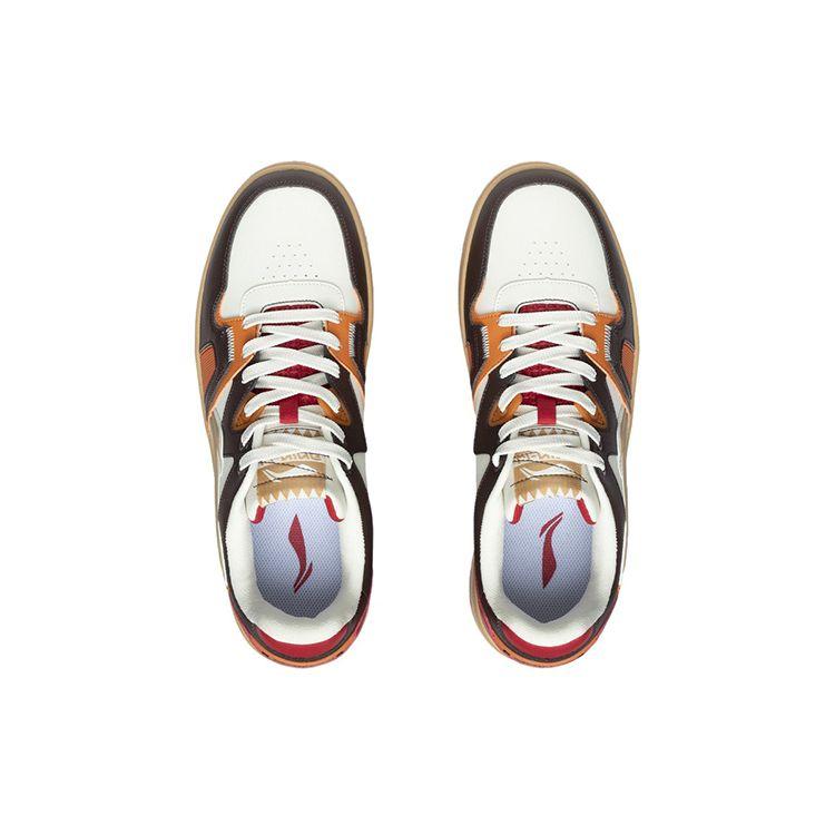 Li Ning нескользящие износостойкие низкие кроссовки для скейтбординга мужские кроссовки для скейтбординга Bull-Red AGCR317-5