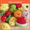 Mini Fruit Plush Doll Keyring Featuring Cherry Watermelon For Gifts And Decorations