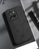 Matte Plain Leather Case For Moto Edge 50 Neo 50 Fusion Edge50 Ultra Pro 40 Neo Edge  Built-in Metal Car Mount Holder Cover