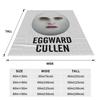 Плюшевые одеяла Eggward Cullen Эдвард Каллен Индивидуальные пледы для дивана, постельного белья, гостиной 150*125 см Покрывало,