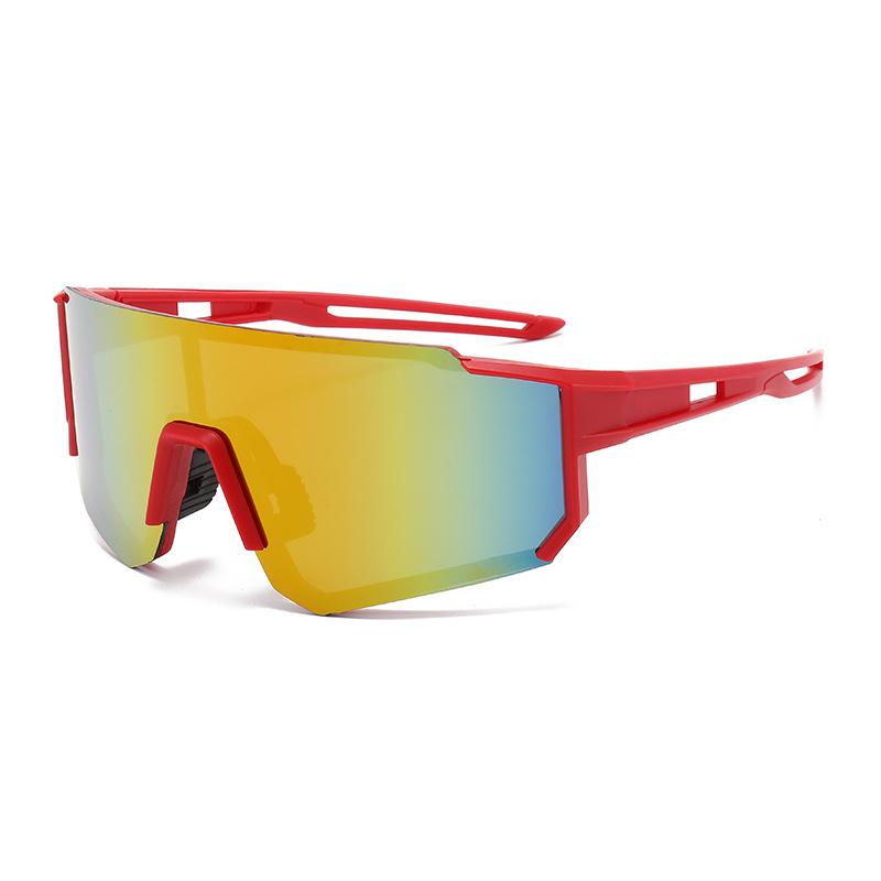 Солнцезащитные очки для велоспорта Очки для спорта на открытом воздухе Мужские и женские солнцезащитные очки с козырьком Цветные очки Ветрозащитные очки