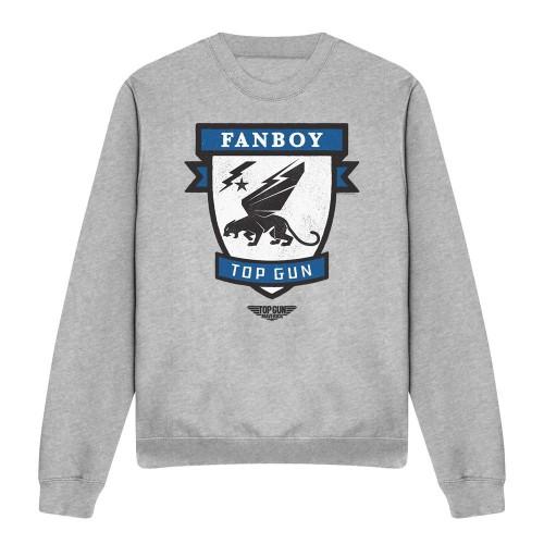 Top Gun Unisex Adult Fanboy Logo Sweatshirt