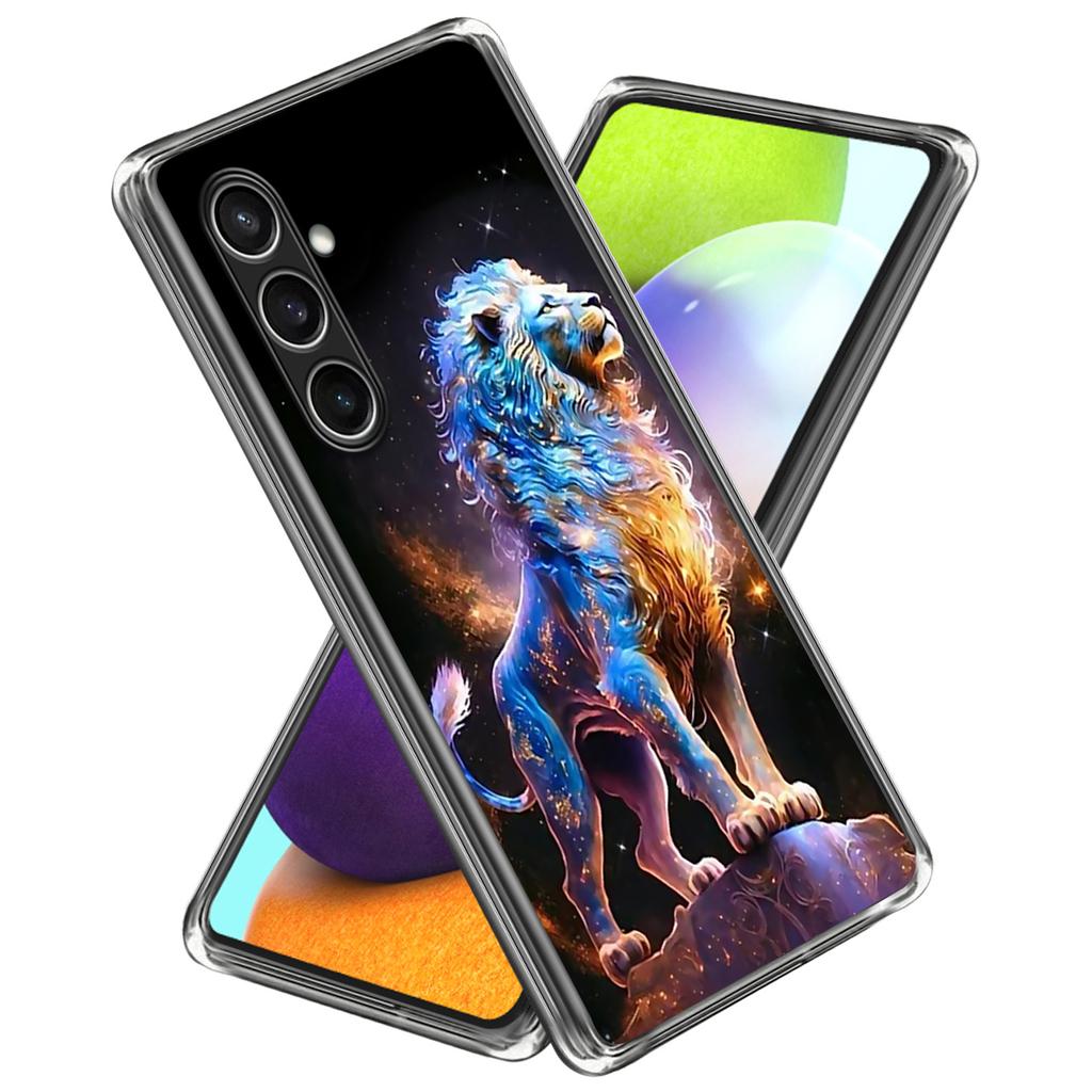 Для Samsung Galaxy S24 FE чехол с рисунком, ударопрочный чехол для телефона TPU