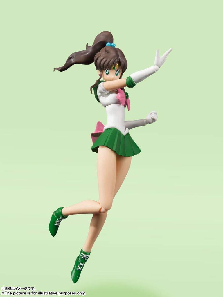 Sailor Moon Sailor Jupiter Color 150mm Painted Movable Figure S.H.Figuarts -Animation Edition-(Resale Version) Approx. PVC&ABS