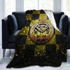 Maccabi Netanya Soft Plush Blanket Flannel Blanket Throw Blanket for Living Room Bedroom Bed Sofa Picnic Cover