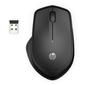 Мышь HP Silent Click BlueLED Wireless Беспроводная мышь HP 280 Срок службы батареи до 18 месяцев Эргономика Черный Совместимость с Mac Windows PC MacBook