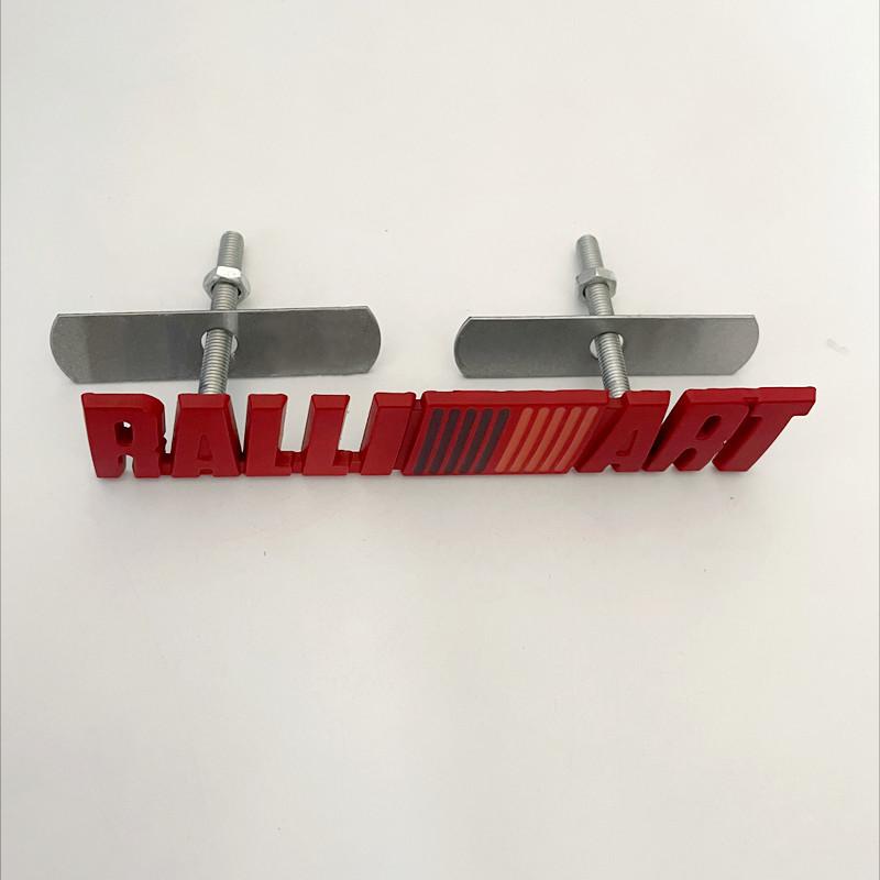 3D Металлическая Наклейка-Эмблема RalliArt на Переднюю Решетку и Задний Багажник Для Mitsubishi RalliArt Lancer Ralli Art 9 10 Asx