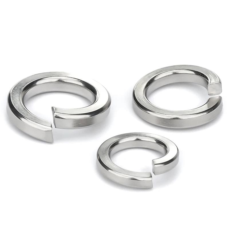 5-100 шт., метрическая разъемная пружинная стопорная шайба из нержавеющей стали 304, размер M1,6-M22