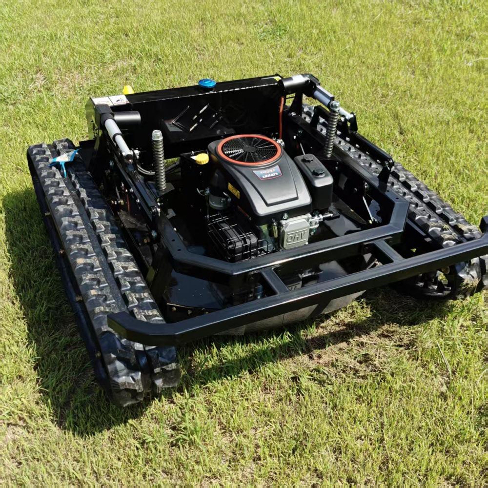 Argentina Gasoline-Powered Remote Control Tracked Lawnmower for Large Areas.