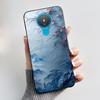 Cute Case For Nokia 1.4 / Nokia 1 / Nokia 1 Plus Capa Printing Shell Protective Cover Soft Silicone Cartoon Black Casing Fundas