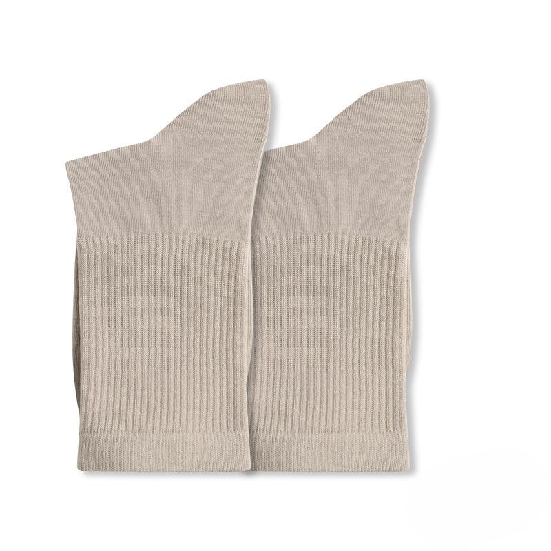 Men's Autumn and Winter Simple Sports Socks, Gaobang Antibacterial and Anti-pilling Men's Mid-calf Socks, Plain Men's Socks