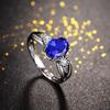 Sace Gems Классическое кольцо из медного сплава с цирконом, женские ювелирные изделия, свадебный подарок, открытая вечеринка