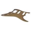 Guitar Pickguard Aluminum Alloy Anti Scratching HSH Electric Guitar Scratch Plate Pick Guard Bronze