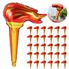 10/20/30Pcs Inflatable Torch Sports Game Torch Balloon Favors Bulk Aluminum Film Fake Torch Prop for Party Competition Supplies