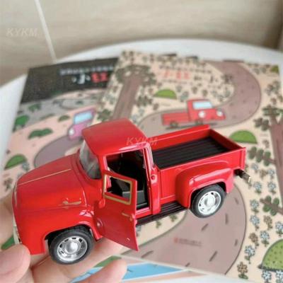 Синий игрушечный грузовик Модель автомобиля нужного размера Игра для ума Красный Не требуется батарейка Игрушечный автомобиль Черный Мультяшный автомобиль Ретро Классический автомобиль Зеленый