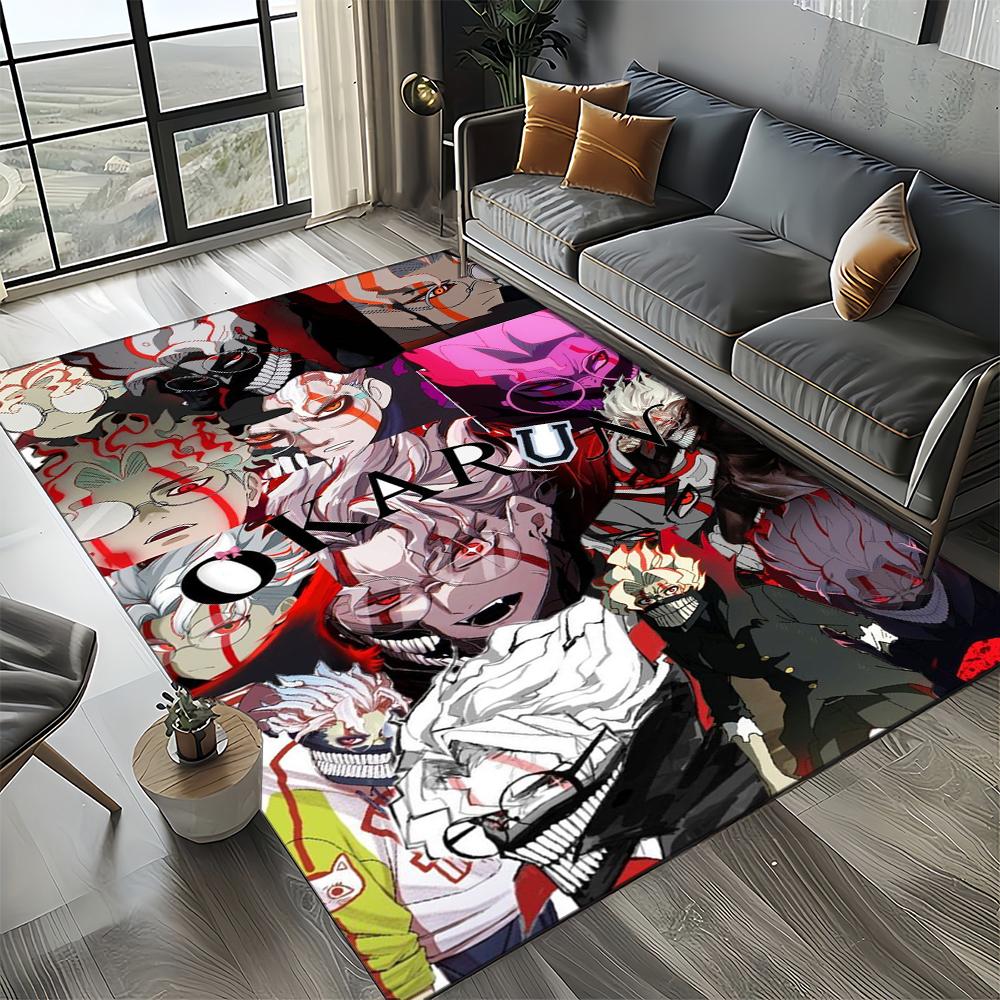 3D ДАН ДА ДАН Аниме Мультфильм Ковер Коврик для Гостиной Спальни Дома Украшение Дивана, Детский Игровой Нескользящий Коврик для Пола Подарок