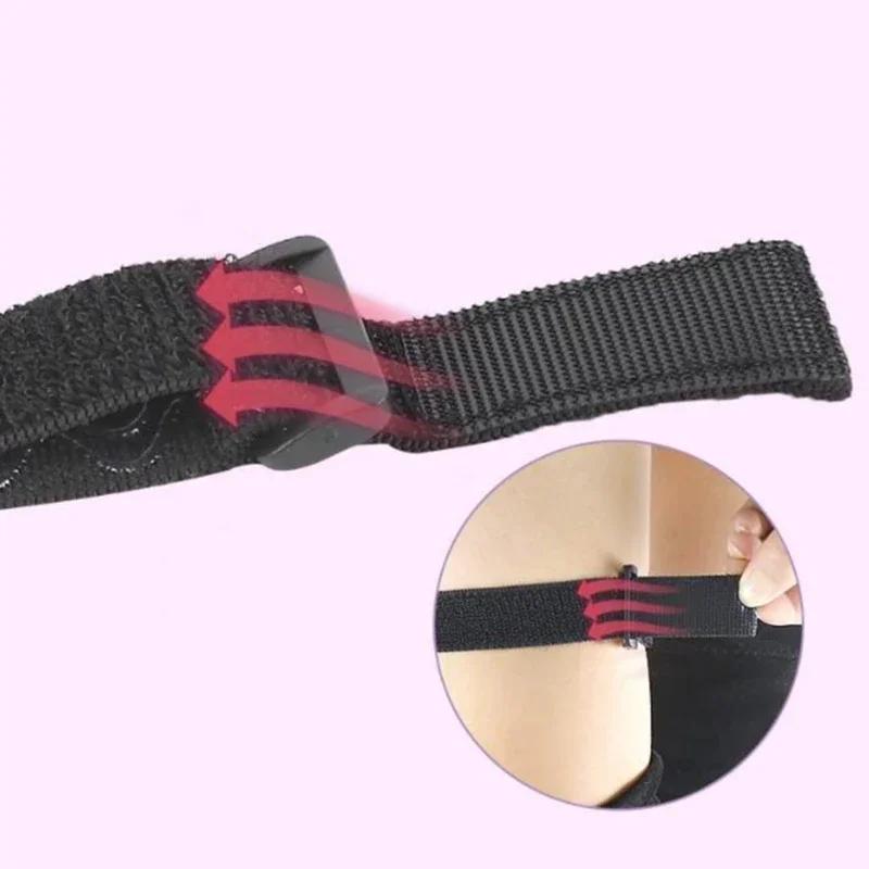 Женские регулируемые самоклеящиеся эластичные шнурки с фиксатором, удерживающие свободный ремень для ботинок, аксессуары, лента, шнурки, ботинки, противоскользящий ремень-стропа