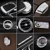 For Mercedes Benz C GLC Class W205 X253 Center Console Trim Diamond Cover Crystal Sticker Interior Accessories