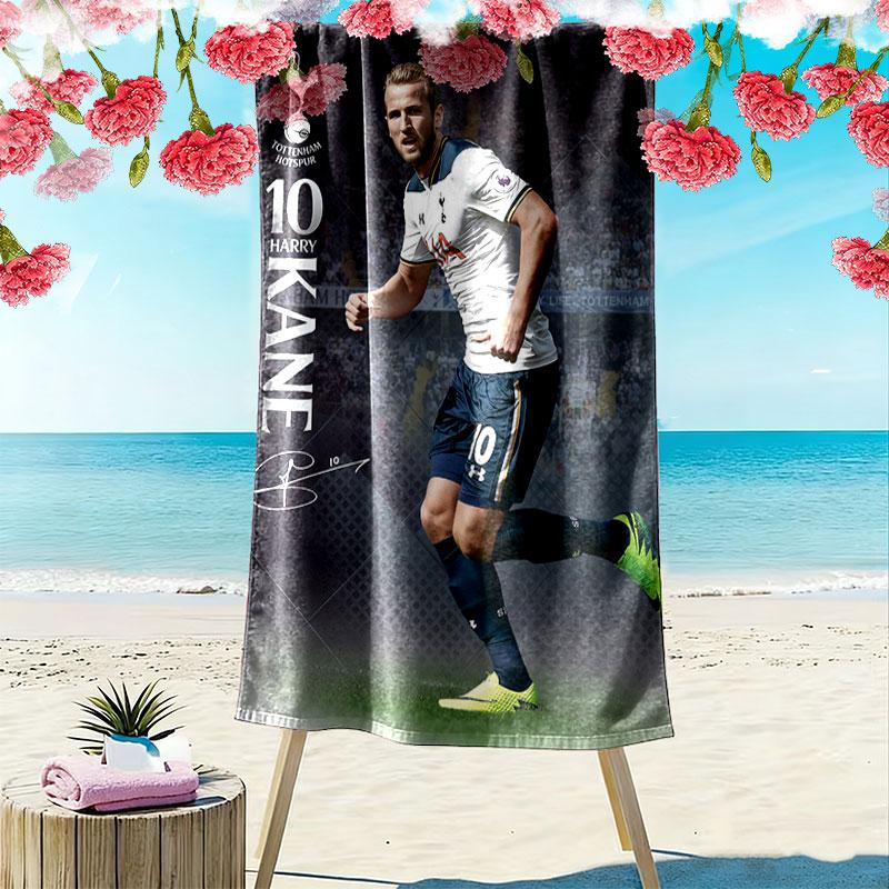 Harry Kane King Beach Towel, Large Soft Quick Dry Towel for Beach Camping Swimming