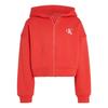 Calvin Klein Childrens/Kids Logo Fleece Full Zip Hoodie