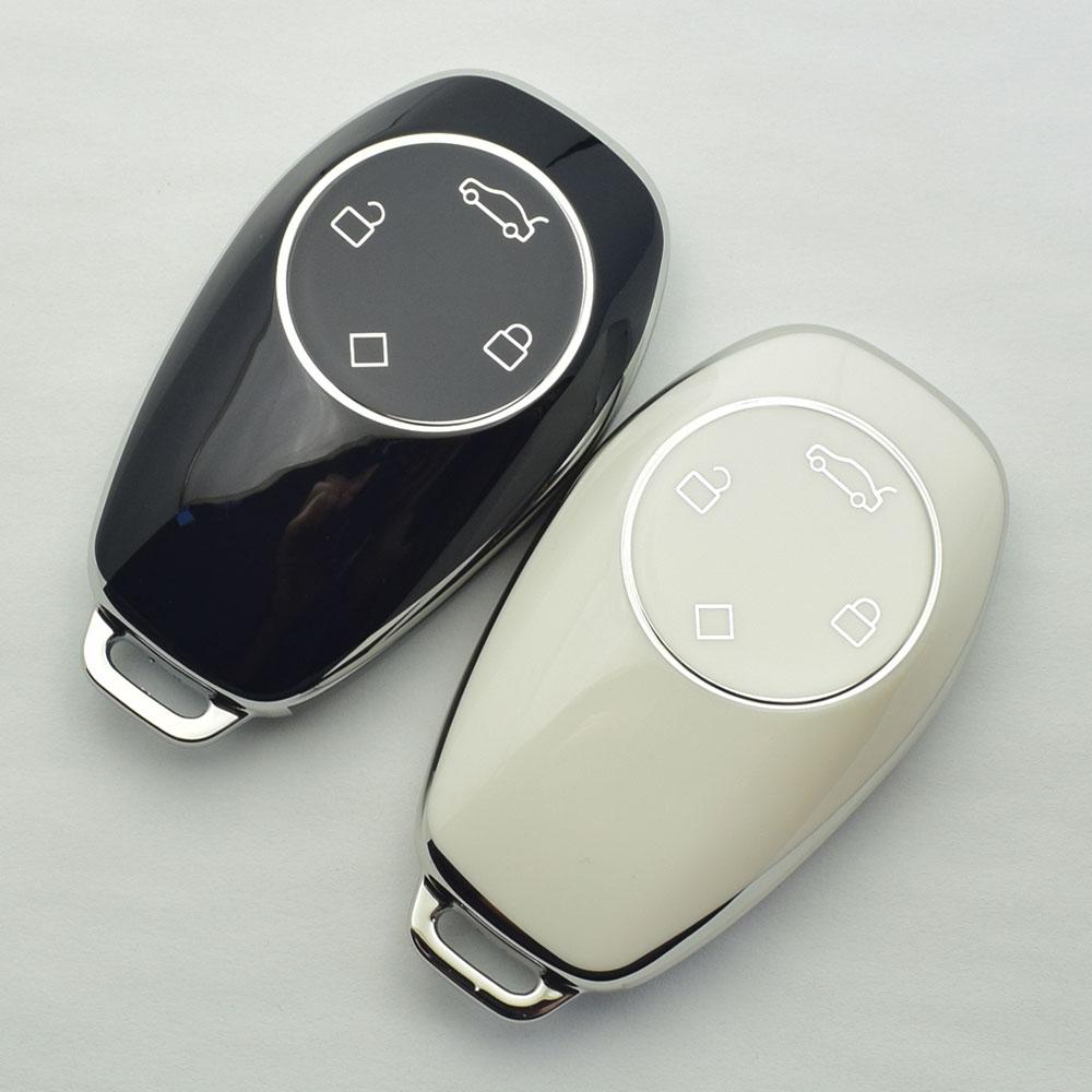 ТПУ Чехол для Автомобильного Ключа Smart Брелок Оболочка Чехол Защита Авто Аксессуары Для Leapmotor Leap C11 T03 S01