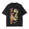 Стирка Т-shirt Pierce The Veil 2026 Tour Уличная одежда Винтажная футболка Рок-группа Футболки для Мужчин Женщин Короткий Рукав Харадзюку С принтом