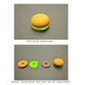 Blister pack of fun erasers fruit-themed