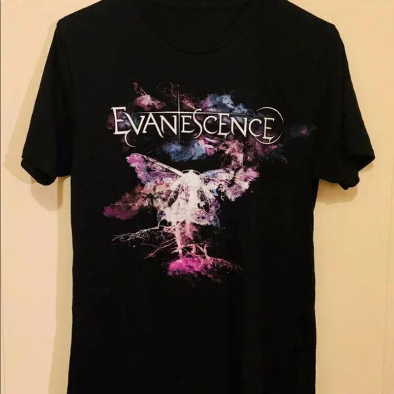 Evanescence Футболка Топы Футболка для мужчин Женщин Все размеры S-4XL