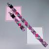 Long Tag Hang Strap Keychain Short Plaid Lanyards Key Rope Mobile Phone Straps Wrist Band
