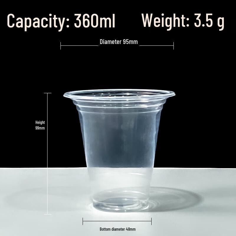 Saikeyou Disposable PP Beverage Cups