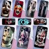 Чехол для iPhone 16 15 14 Pro 11 12 13 Pro Max XS X XR Plus 12 13 Mini с изображением из фильма ужасов «Террификатор» Мягкий чехол