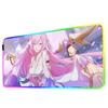 Elysia Игровой коврик для мыши RGB Большой светодиодный коврик Настольный коврик для ПК Светящийся коврик для мыши Большие коврики для клавиатуры Настольный коврик с подсветкой