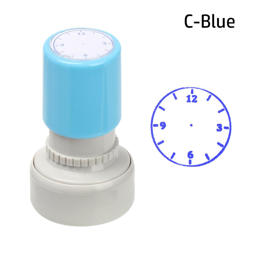 Seal Stamps Teaching Aids Clock Dial Student Teaching Tools Learning Recognition Clock Stamp