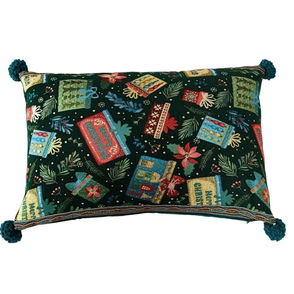 30*50cm Christmas Pillow Cover Soft Throw Pillowcase Sofa Cushion Covers Christmas Decoration