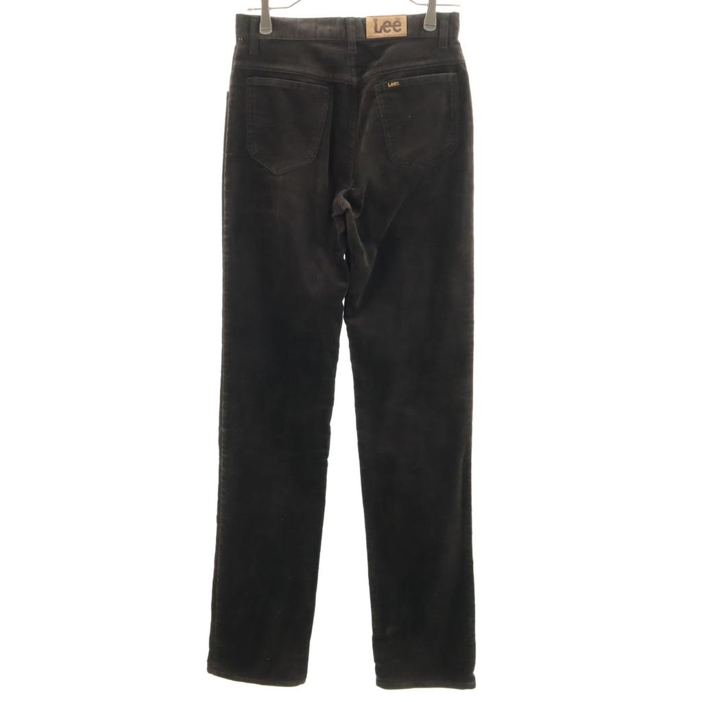 Lee 80s Vintage 42 Talon Made in USA Velor Pants W29 Dark brown Men's Used