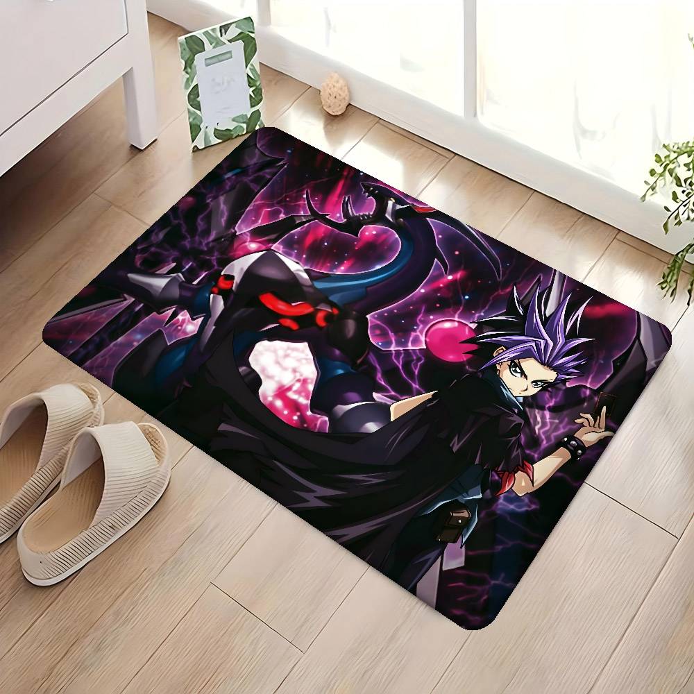 1PC Anime Y-Yu G-gi O-oh Bathroom Mat Anti-slip Absorb Water Long Strip Cushion Bedroon Mat Welcome Doormat