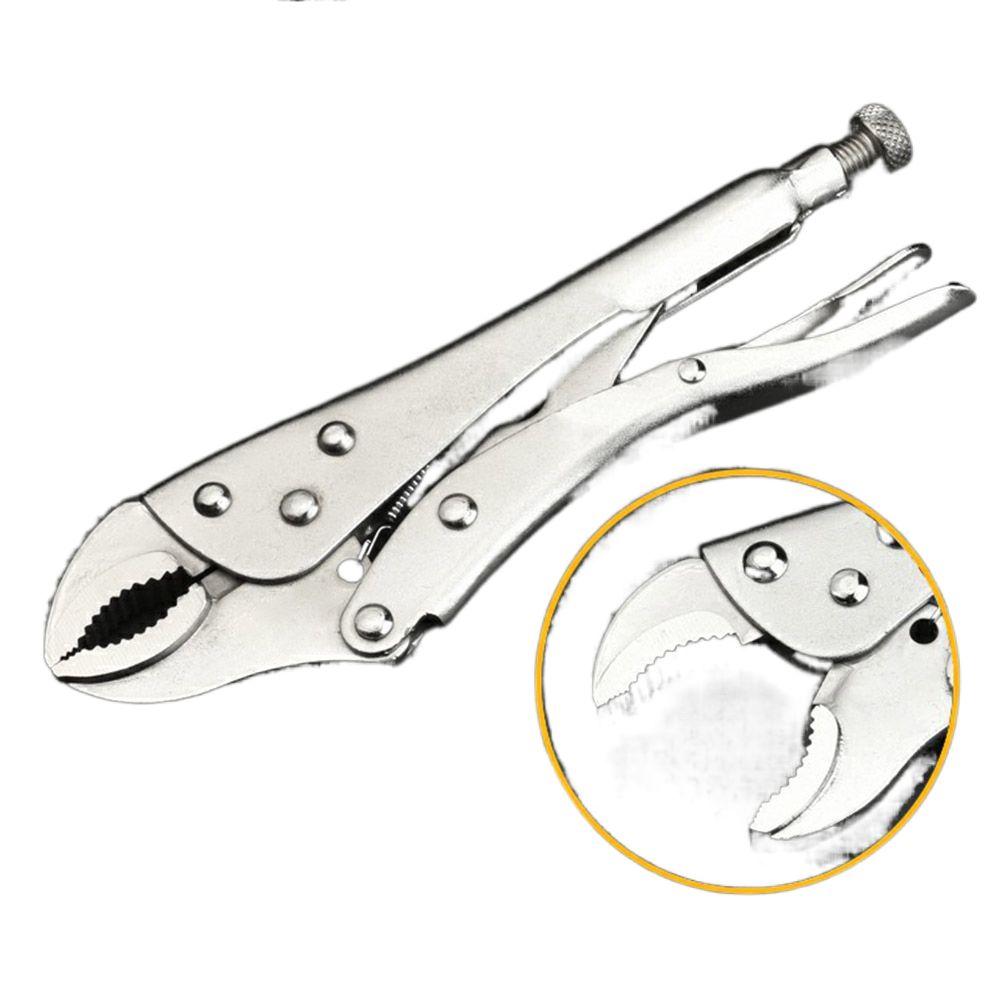 Hardware Clamp Tool Multifunctional Straight Jaw Locking Pliers Curved Hand Tools