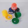 PP Plastic Color Cup Set for Mother and Child with Dice and Cup, KTV Packaging.