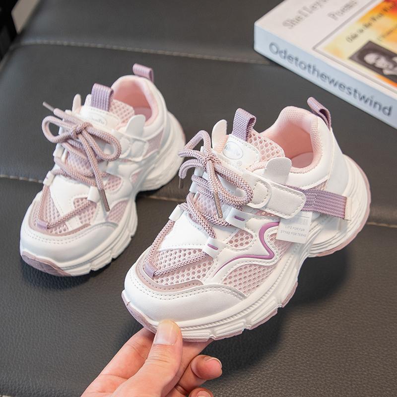 Girls Children Summer Casual Shoes Lightweight Walking School Sneakers Outdoor Playground Daily Comfort Footwear Comfort Fit