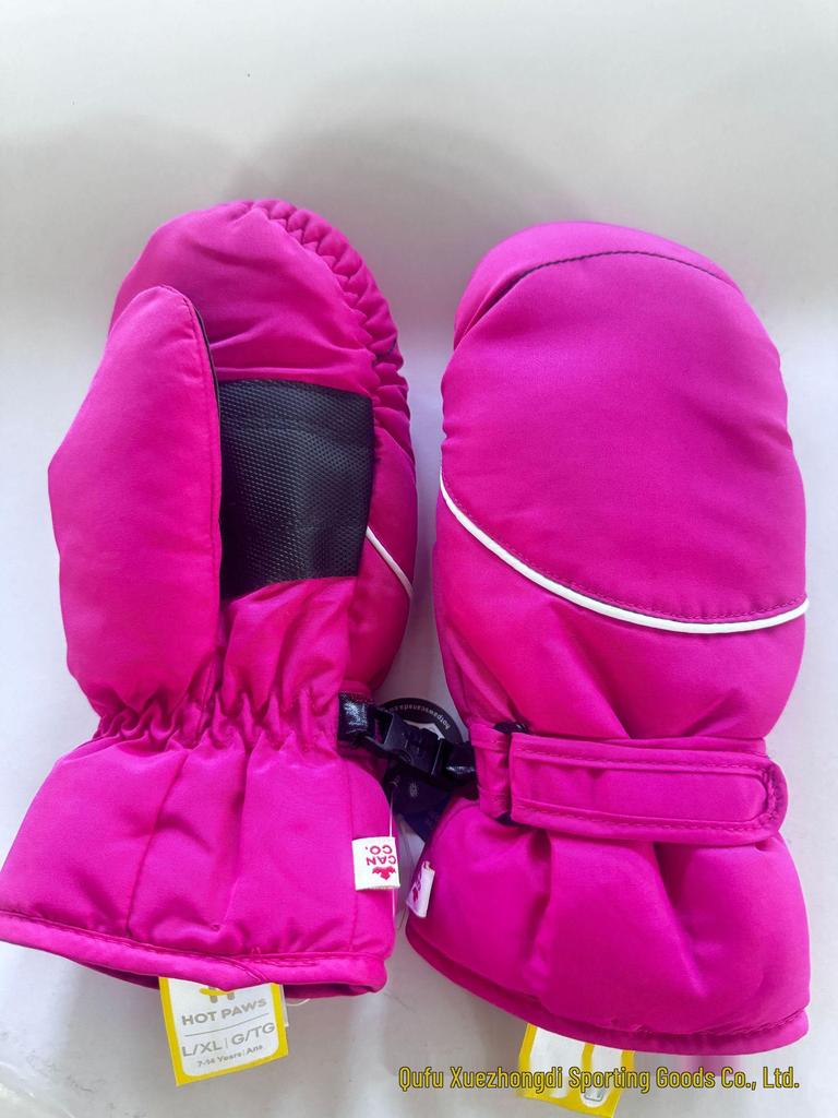 Touchscreen Heated Velvet Ski Gloves - Winter Outdoor Sports for Adults