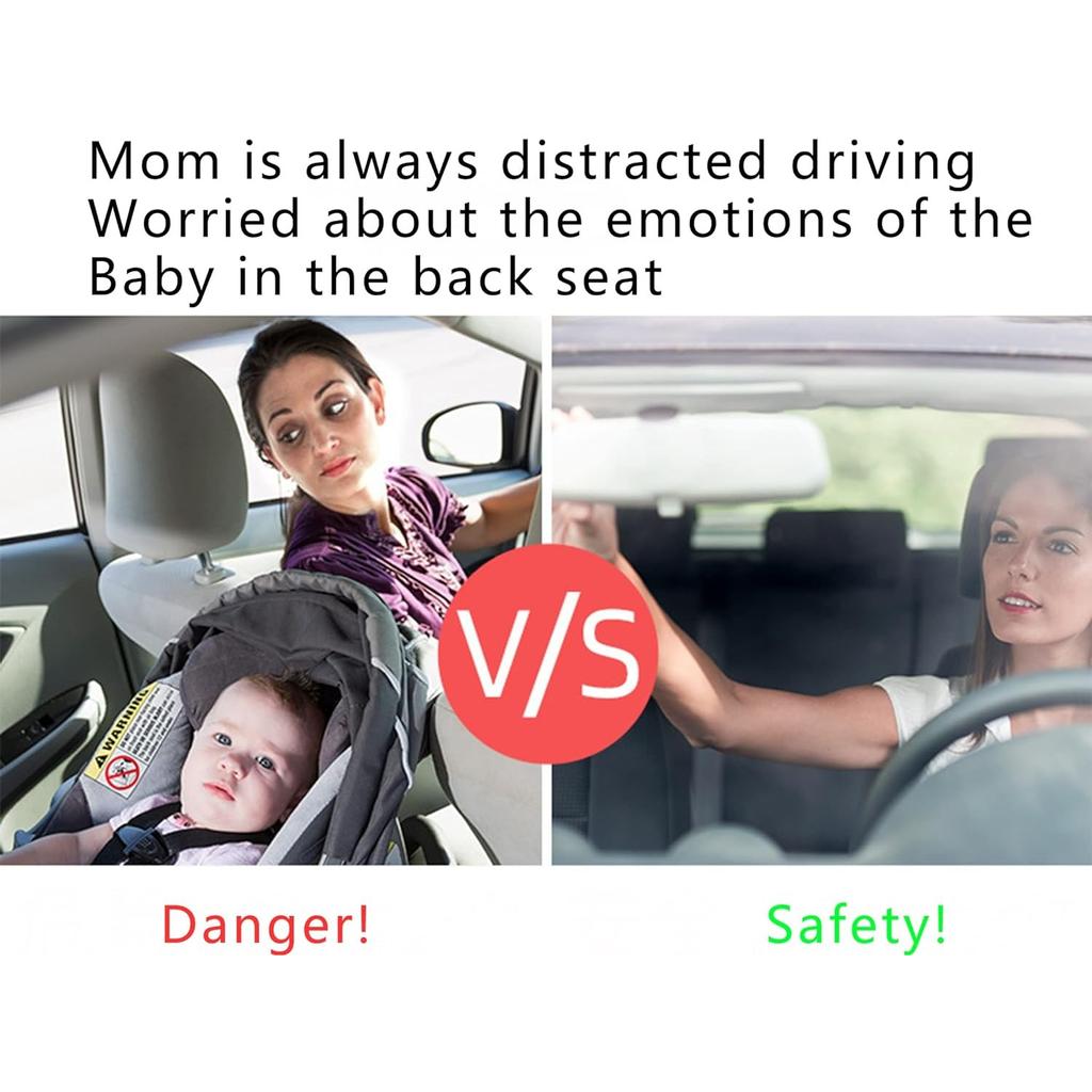 Baby Mirror Toy, Baby Toy From 3 Months, Baby Book, Toddler Education and Cognitive Toy, Educational Toy for Newborns Toddlers