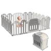 Areden Baby Pet Just Place Safety Baby Escape Prevention поставляется с удобным местом для хранения игрушек в помещении, которые легко мыть, и подарочным ограждением для детей,