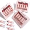 CmaaDu Lipcolic Set Блеск для губ Матовый увлажняющий водостойкий и не выцветающий без грязи Не до чашки