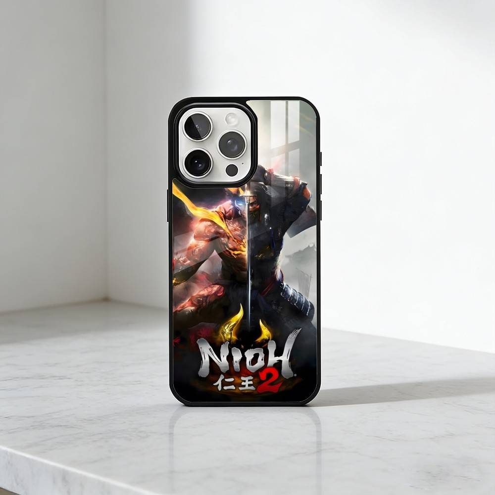 ИГРА N-Nioh-3 Pritend Чехол для телефона для iPhone17,16,15,14,13 Plus,Pro Max Магнитный для Magsafe Беспроводная зарядка