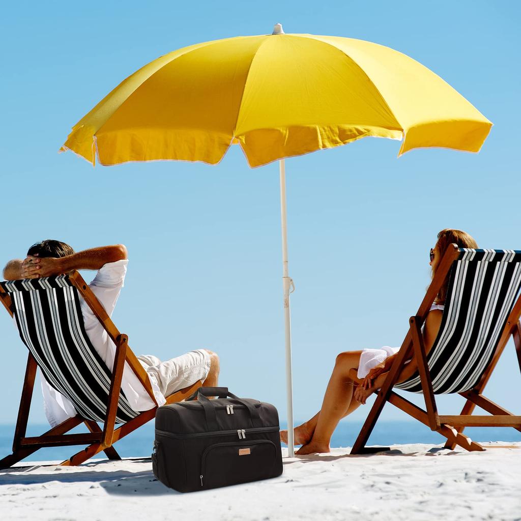 Lifewit Cooler Large Cold Heat можно переносить или переносить, а также хранить обеды, изолированный, отлично подходит для занятий спортом. Cherry Blossom Box, емкость 23 л, 3-слойная изоляция,