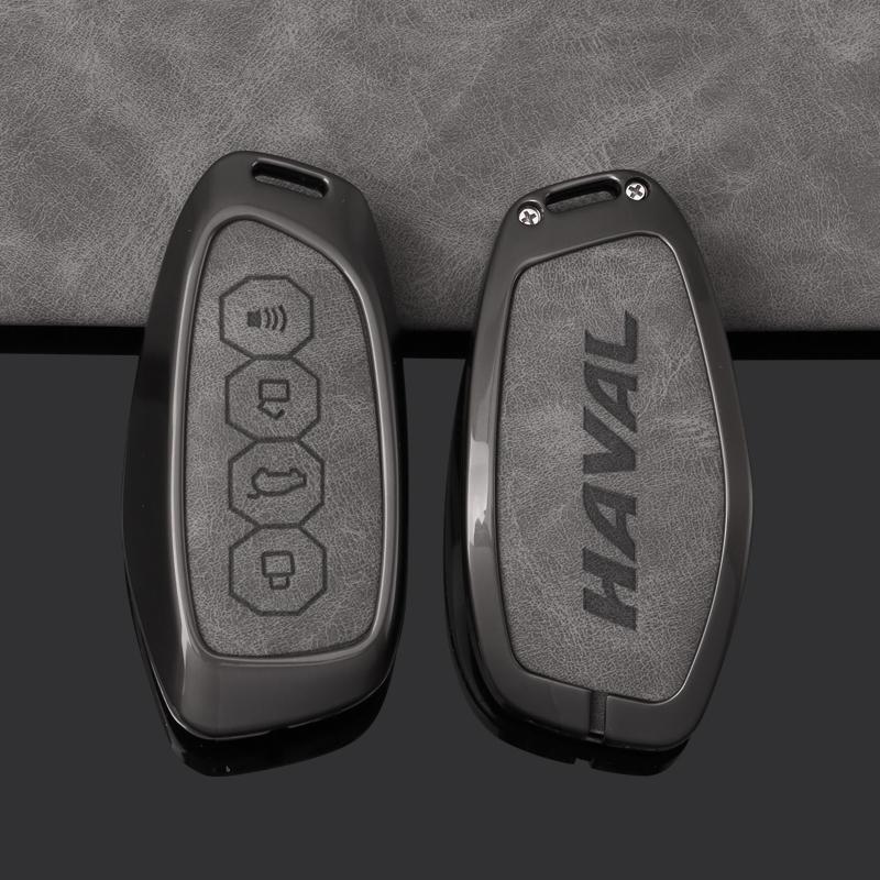 Чехол-брелок из сплава для Great Wall Haval H6 2024 H9 2024 H2 M6 Cool Dog Plus Owl Dragon MAX F7 F7X F7H H8 H3 Аксессуары