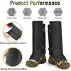 Adjustable Snake Proof Leg Guards Waterproof Breathable Anti Snake Bite Gaiters Chaps For Hiking Camping Outdoor Protection