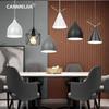 Metal Caged Ceiling Lamp E27 Modern Led Pendant Lights Chandelier Adjustable Pendant Lamp for Home Table Kitchen Bar Hanging Lights